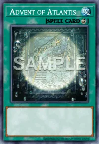 Advent of Atlantis, Yu-Gi-Oh! card, SPELL