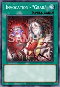 Invocation - "Grail", Yu-Gi-Oh! card, SPELL