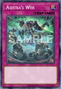 Ashtra's Web, Yu-Gi-Oh! card, TRAP