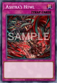 Ashtra's Howl, Yu-Gi-Oh! card, TRAP
