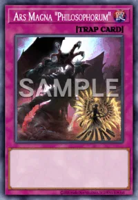 Ars Magna "Philosophorum", Yu-Gi-Oh! card, TRAP
