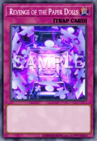 Revenge of the Paper Dolls, Yu-Gi-Oh! card, TRAP