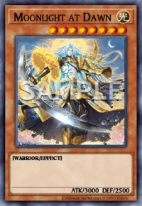 Moonlight at Dawn, Yu-Gi-Oh! card, LIGHT