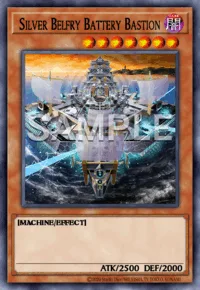 Silver Belfry Battery Bastion, Yu-Gi-Oh! card, DARK
