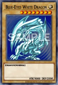 Blue-Eyes White Dragon, Yu-Gi-Oh! card, LIGHT