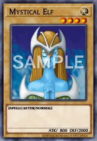 Mystical Elf, Yu-Gi-Oh! card, LIGHT