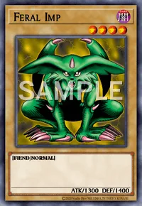 Feral Imp, Yu-Gi-Oh! card, DARK