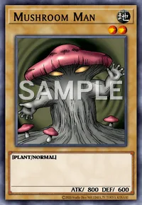 Mushroom Man, Yu-Gi-Oh! card, EARTH
