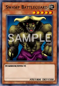 Swamp Battleguard, Yu-Gi-Oh! card, EARTH