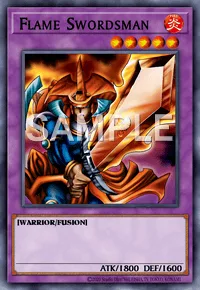 Flame Swordsman, Yu-Gi-Oh! card, FIRE
