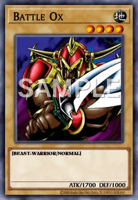 Battle Ox, Yu-Gi-Oh! card, EARTH