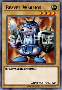 Beaver Warrior, Yu-Gi-Oh! card, EARTH
