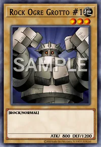 Rock Ogre Grotto #1, Yu-Gi-Oh! card, EARTH