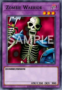 Zombie Warrior, Yu-Gi-Oh! card, DARK