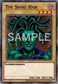 The Snake Hair, Yu-Gi-Oh! card, DARK