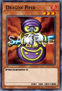 Dragon Piper, Yu-Gi-Oh! card, FIRE