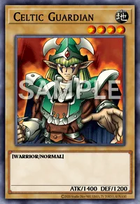 Celtic Guardian, Yu-Gi-Oh! card, EARTH