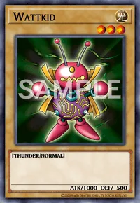 Wattkid (Updated from: Oscillo Hero #2), Yu-Gi-Oh! card, LIGHT