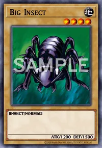 Big Insect, Yu-Gi-Oh! card, EARTH
