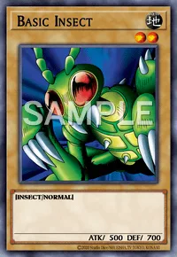 Basic Insect, Yu-Gi-Oh! card, EARTH