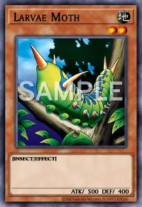Larvae Moth, Yu-Gi-Oh! card, EARTH