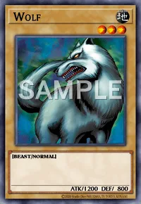 Wolf, Yu-Gi-Oh! card, EARTH