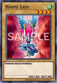 Harpie Lady, Yu-Gi-Oh! card, WIND