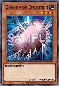 Cocoon of Evolution, Yu-Gi-Oh! card, EARTH