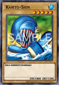 Kairyu-Shin, Yu-Gi-Oh! card, WATER