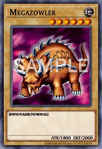 Megazowler, Yu-Gi-Oh! card, EARTH