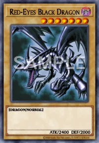 Red-Eyes Black Dragon, Yu-Gi-Oh! card, DARK