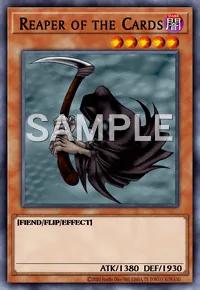 Reaper of the Cards, Yu-Gi-Oh! card, DARK