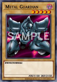 Metal Guardian, Yu-Gi-Oh! card, DARK