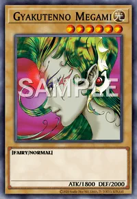 Gyakutenno Megami, Yu-Gi-Oh! card, LIGHT