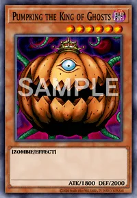 Pumpking the King of Ghosts, Yu-Gi-Oh! card, DARK