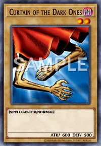 Curtain of the Dark Ones, Yu-Gi-Oh! card, DARK