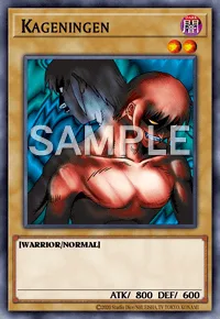 Kageningen, Yu-Gi-Oh! card, DARK