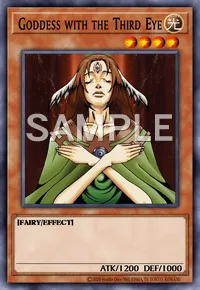 Goddess with the Third Eye, Yu-Gi-Oh! card, LIGHT