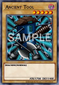 Ancient Tool, Yu-Gi-Oh! card, DARK