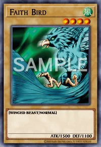 Faith Bird, Yu-Gi-Oh! card, WIND