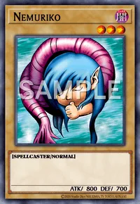 Nemuriko, Yu-Gi-Oh! card, DARK