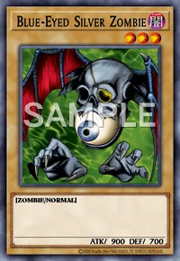 Blue-Eyed Silver Zombie, Yu-Gi-Oh! card, DARK