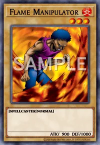 Flame Manipulator, Yu-Gi-Oh! card, FIRE