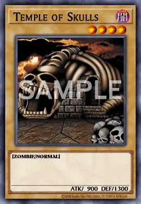 Temple of Skulls, Yu-Gi-Oh! card, DARK