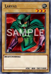 Larvas, Yu-Gi-Oh! card, EARTH