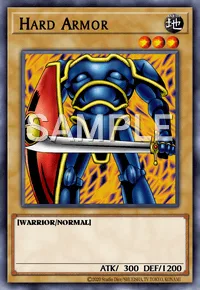 Hard Armor, Yu-Gi-Oh! card, EARTH