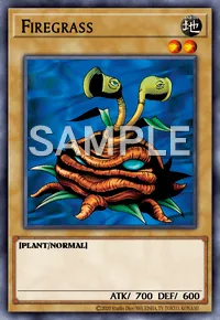 Firegrass, Yu-Gi-Oh! card, EARTH