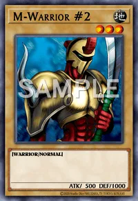 M-Warrior #2, Yu-Gi-Oh! card, EARTH