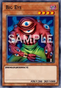 Big Eye, Yu-Gi-Oh! card, DARK