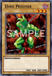 Dark Prisoner, Yu-Gi-Oh! card, DARK